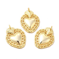 Экологически чистые подвески из латуни с гальваническим покрытием&nbsp;KK-F851-03G