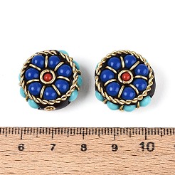 Индонезийские бусины ручной работы&nbsp;IPDL-N004-05B-C