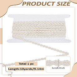10 ярд хлопковой цветочной кружевной ленты для отделки&nbsp;OCOR-LP0001-80