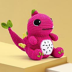 Наборы для вязания динозавров из питайи своими руками для начинающих&nbsp;PW-WGEBF3D-01
