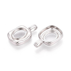 Сеттинги Серебряный кулон кабошон 925 стерлингов&nbsp;STER-T008-86P