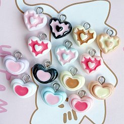 Брелоки из непрозрачной смолы&nbsp;RESI-F057-02