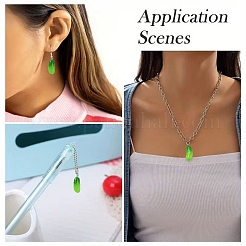 10 шт. подвески из непрозрачной смолы в виде растений&nbsp;RESI-YW0005-65