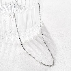 Латунные кабельные цепи ожерелья&nbsp;X-MAK-P011-01P