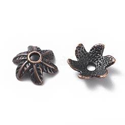 Крышки для бусин тибетского стиля&nbsp;LS-TIBEB-LF9396YKG-R-LF