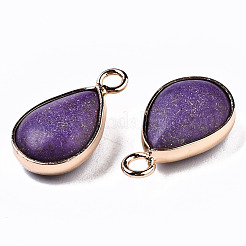 Синтетические бирюзовые подвески&nbsp;G-S359-279C