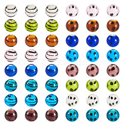 64шт 16 стиля ручной работы бусины лэмпворк&nbsp;LAMP-TA0001-59B