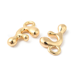 Латунь подвески&nbsp;KK-P234-13G-F