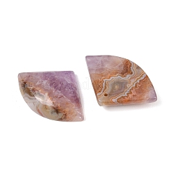 Подвески из натурального аметиста и кружевного агата&nbsp;G-K381-08