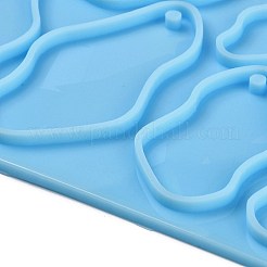 Голографический кулон неправильной формы&nbsp;DIY-K063-02