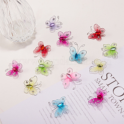 Бабочки из ткани ширмы&nbsp;DIY-SC0009-30