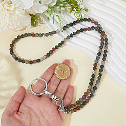 1 шт. бусины из натурального камня для шнурка на шею&nbsp;AJEW-CP0009-83