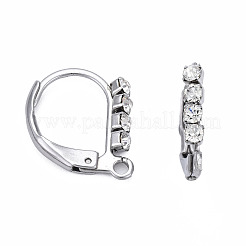 Фурнитура для сережек-гвоздиков из нержавеющей стали 304&nbsp;STAS-N092-141