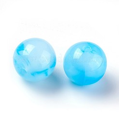 Акриловые бусины из нефрита&nbsp;MACR-E025-25C-8mm