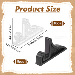 16 шт. 2-цветные пластиковые фоторамки-стенды&nbsp;ODIS-NB0001-42