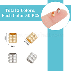 100 шт. 2-х цветные латунные гвоздики&nbsp;KK-UN0004-70
