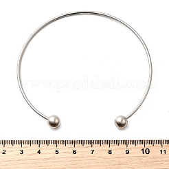 Изготовление браслета-манжеты из нержавеющей стали 201 толщиной 1.8 мм&nbsp;LS-BJEW-Z144-01P-02