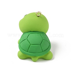 Подвески черепахового цвета из непрозрачной смолы&nbsp;LS-RESI-Z035-01P-01