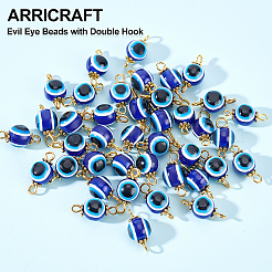 200 шт. бусины из смолы от сглаза&nbsp;RESI-HY0001-05