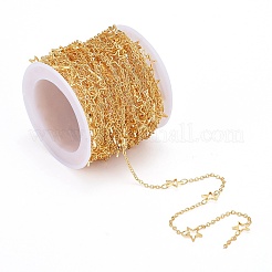 Латунные соединительные цепи ручной работы&nbsp;CHC-F010-02-G