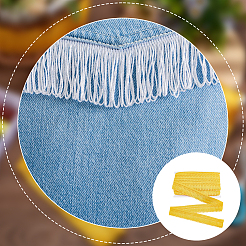 15 ярд хлопковой кружевной бахромы с кисточками&nbsp;DIY-WH0530-46B