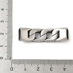 Подвески-цепочки из нержавеющей стали 304 с витой цепью&nbsp;STAS-Z147-11AS-03