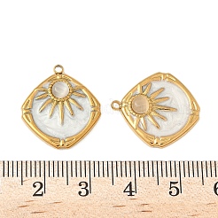 Подвески из нержавеющей стали 304 «кошачий глаз»&nbsp;STAS-V015-46G