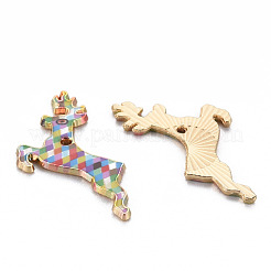 Подвески из эмали и сплава&nbsp;ENAM-N055-017A-02-NR