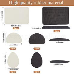 12шт. 3 стиля ремонта подошвы обуви&nbsp;AJEW-SP0002-46