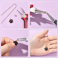 10 шт. латунные стопорные соединительные кольца&nbsp;KK-YW0003-96A-G