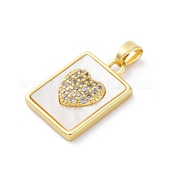 Латунные микро проложить кубического циркония подвески&nbsp;KK-S510-42G-02