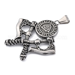 Большие подвески из нержавеющей стали Viking 304&nbsp;LS-STAS-P367-02AS