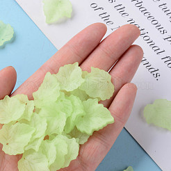 Осенняя тема прозрачные матовые акриловые подвески&nbsp;PAF002Y-18