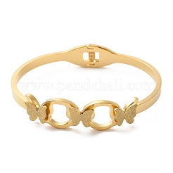 Регулируемые браслеты-бабочки&nbsp;BJEW-F474-25G