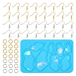 1 шт. силиконовая форма для подвески неправильной геометрии&nbsp;DIY-TA0005-88