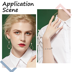 200 шт. латунные бусины с покрытием стойки&nbsp;KK-BBC0008-90