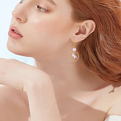 50шт 5 цвета сплава эмалевые подвески&nbsp;ENAM-SC0007-25