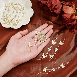 10 шт. латунные подвески-кисточки&nbsp;KK-NB0002-55