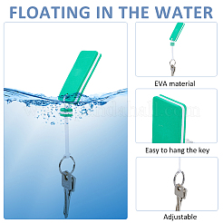 12 шт. двухцветные подвесные брелоки из ЭВА&nbsp;KEYC-FH0001-72