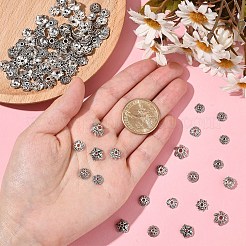 400шт 7 стиля бусины из сплава в тибетском стиле&nbsp;TIBE-YW0001-80