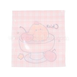 Квадратные пластиковые пакеты с застежкой-молнией&nbsp;OPP-K001-04D