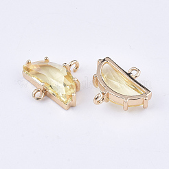 Прозрачные стеклянные соединители звеньев&nbsp;X-GLAA-T007-16F