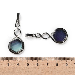 Природного флюорита подвески&nbsp;G-F777-05P-12