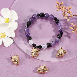 Подвески из кубического циркония с покрытием из латуни&nbsp;ZIRC-BBC0001-35