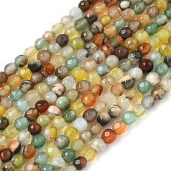 Природный агат бисер нитей&nbsp;X-G-H302-A01-11