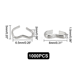 1000 шт. быстроразъемные соединения из нержавеющей стали 304&nbsp;STAS-UN0031-31