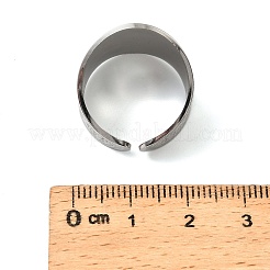 201 манжетное кольцо из нержавеющей стали&nbsp;LS-RJEW-F190-01P