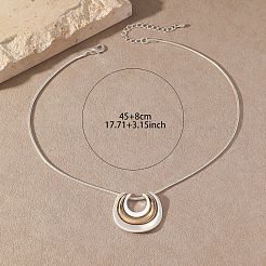 Полукруглые подвески из сплава с многослойным плетением&nbsp;FS-WGC51BC-01