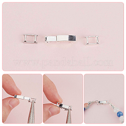 16 комплект двухцветных латунных раскладывающихся застежек&nbsp;KK-SC0005-45A