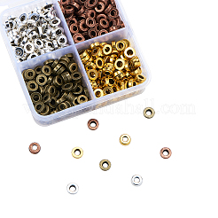 Сплавочные овальные бусины тибетского стиля &nbsp;PALLOY-CJ0001-51-RS